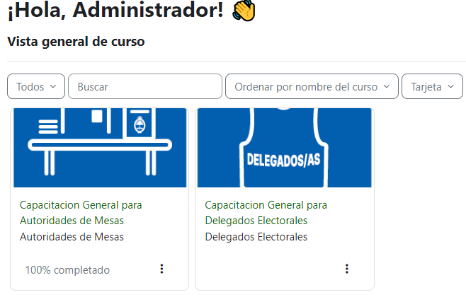 Curso de capacitación para Autoridades de Mesa